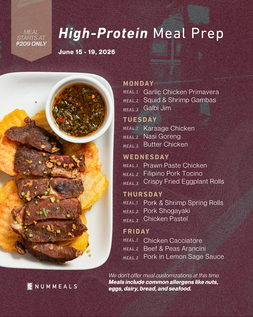 HIGH-PROTEIN MEAL PREP