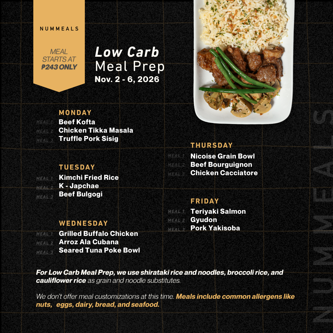 LOW CARB MEAL PREP