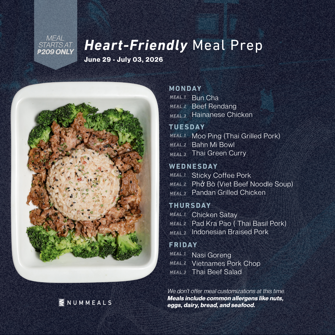 HEART-FRIENDLY MEAL PREP