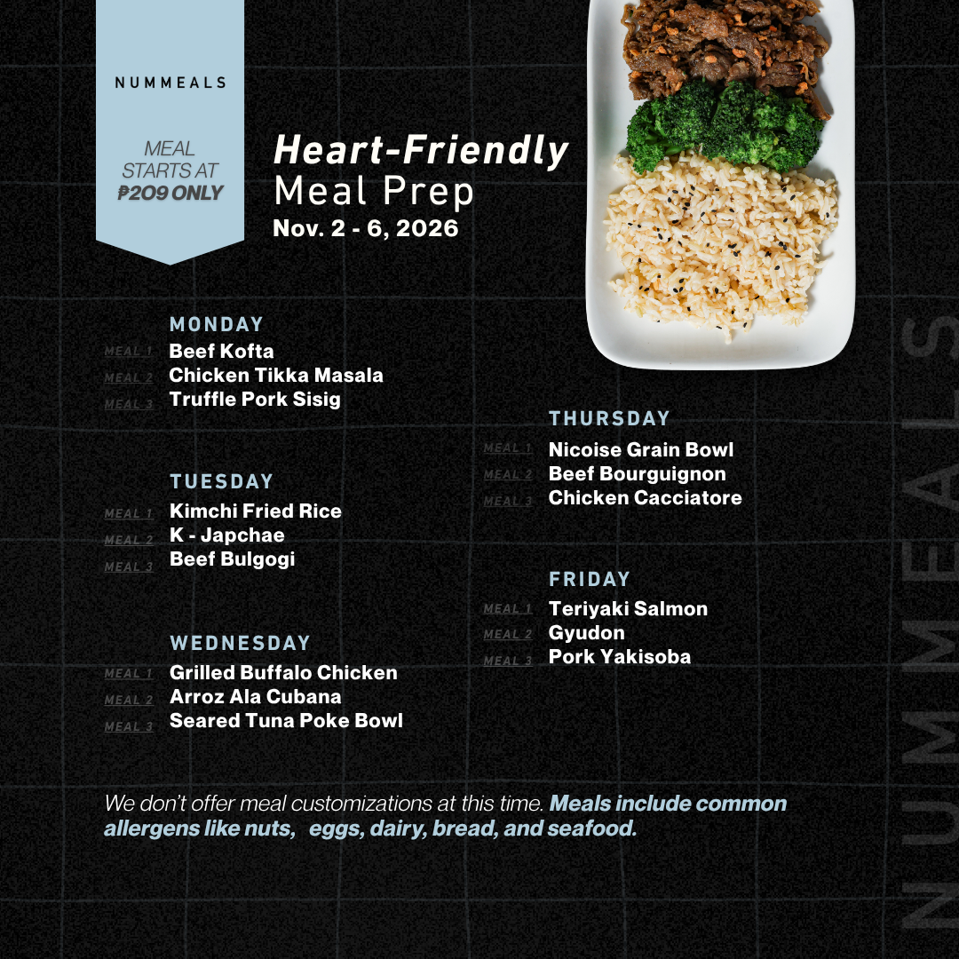 HEART-FRIENDLY MEAL PREP