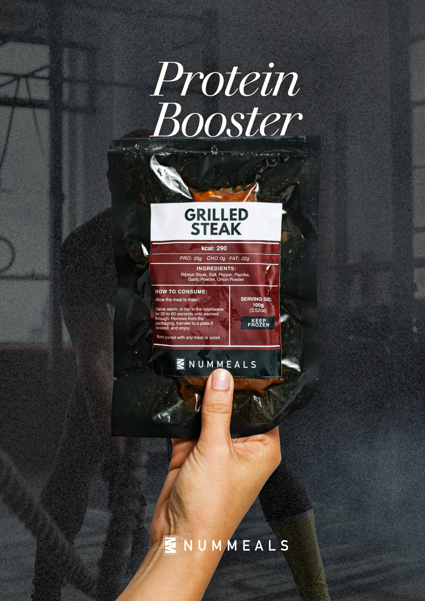 CHICKEN + STEAK BOOSTER SAMPLER
